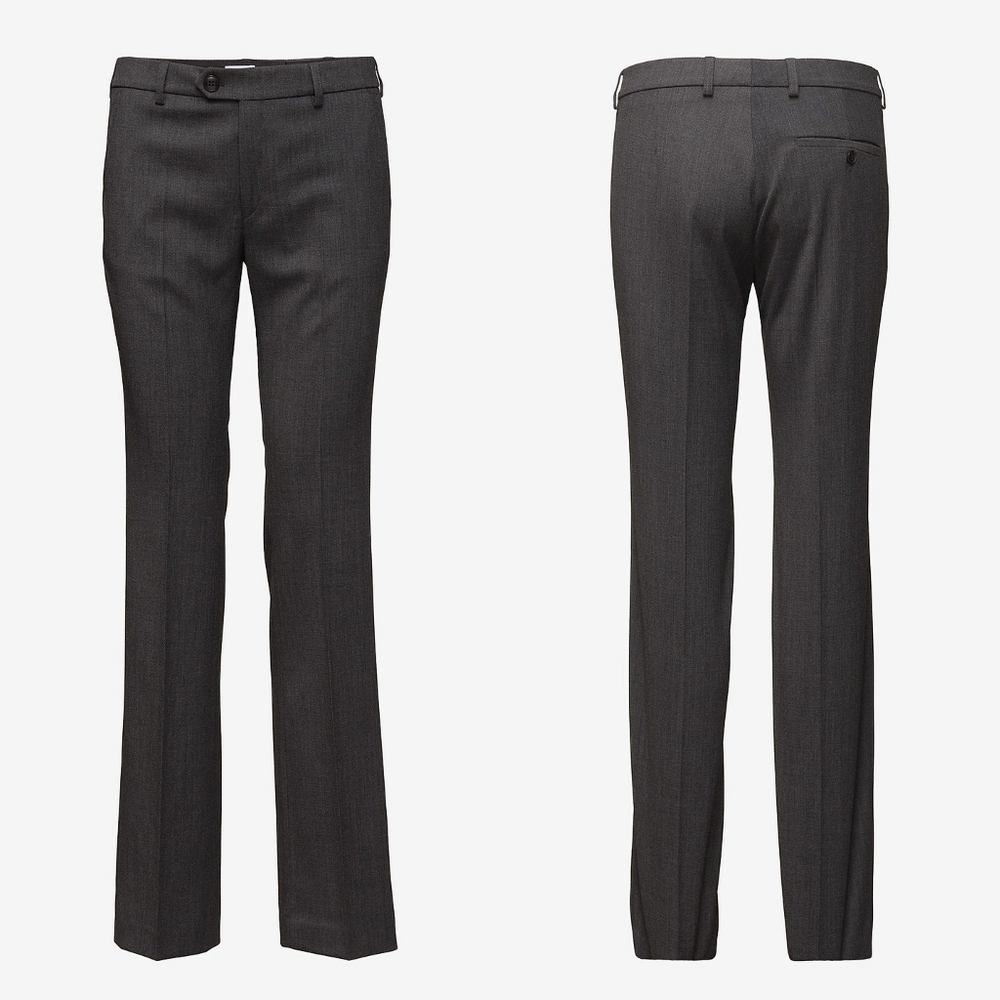 Filippa K Gray Wool Trousers